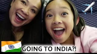 I'M GOING TO INDIA?! INDIA VLOG #1 | Nicole Laeno
