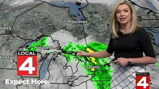 Rain returns Tuesday and continues early this week in Metro Detroit, here's what to expect: