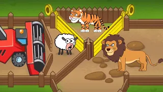 Township save sheep android game | save the sheep pull pin game