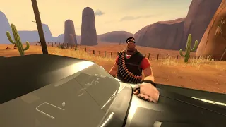 SFM Medic s reaction to Heavy making a car drive off