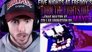 Vapor Reacts #1225 | FNAF MULTIPLAT COLLAB ANIMATION "Turn the Lights Off" by MayC REACTION!!