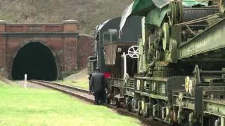 Steam Crane Bluebell railway