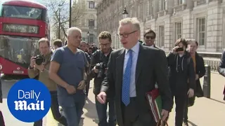 Michael Gove escapes questions on whether he wants to be PM