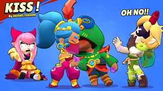 Leon Kiss Shelly Dancer, Melodie , Angelo Brawl Stars Funny