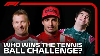 How Well Do Drivers Know Their Teams? | The Tennis Ball Challenge