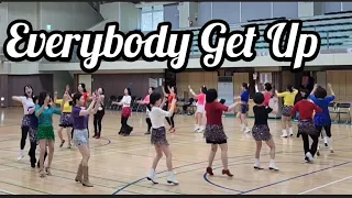 Everybody Get Up Line Dance|Phrased Advanced| 금요반Demo