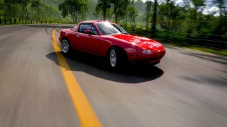 718 hp Mazda Miata MX-5 1994 - Forza Horizon 5 - Gameplay (UHD) [4K60FPS]