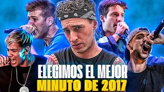 BLON REACCIONA A LOS MEJORES MINUTOS DE 2017 EN BATALLAS 🔥