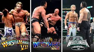 The Best Match From EVERY WWE WrestleMania Ever