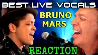 Vocal Coach Reacts To Bruno Mars' Best Live Vocals - Ken Tamplin