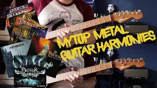 MY TOP 5 | METAL DUAL GUITAR HARMONIES