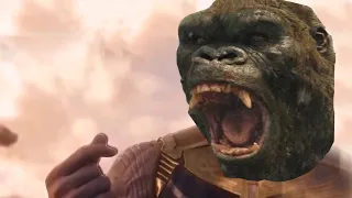 Astronaut in the Ocean King Kong (Godzilla vs. Kong Masked Wolf Parody)