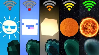 sun with different Wi-Fi in Minecraft