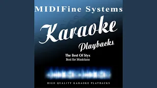 Mr. Roboto ((Originally Performed by Styx) [Karaoke Version])