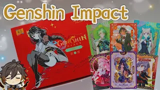 РАСПАКОВКА коллекционных карт GENSHIN IMPACT / УДАЧНЫЙ анпак?!