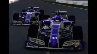 F1™ 2017: Sauber teammates collide (Bizarre Crashes #29)