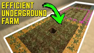 How to make Underground Farms Efficient | 7 Days to Die | Alpha 20