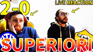 SUPERIORI... INTER-ROMA 2-0 [LIVE REACTION]