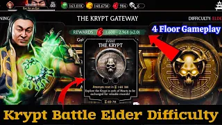 The Krypt Gateway Elder Difficulty Complete Floors Gameplay + Reward MK Mobile