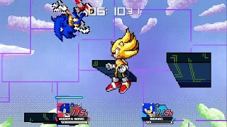 CMC+ V8 [mods] Resprite Sonic Arcade Mode [Late 40 sub special!!!]