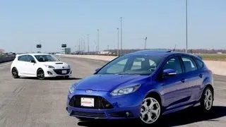 2013 Ford Focus ST vs 2013 MazdaSpeed3 Comparison