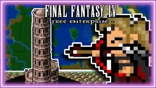 Rosa With the HARD Carry │ Final Fantasy IV Free Enterprise Randomizer Part 4