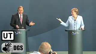 DGS/UT 03.09.2020 - Angela Merkel & Stefan Löfven (dt.) - EU-Anleihen, Navalny, Kfz-Prämien u.a.