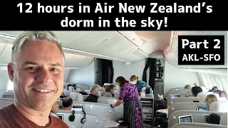 12 hours on Air New Zealand's Dorm in the Sky