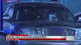 Fatal Gas Station Shooting Airport Area