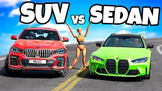 ❄️ JAKI RODZAJ AUTA JEST NAJLEPSZY? TEST PRZETRWANIA! | BeamNG Drive |