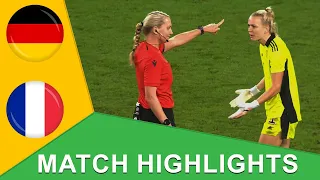 Germany vs France 2-1 All Goals & Highlights || Women's International Friendly HD