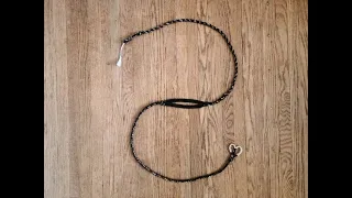 How to Make a Paracord Sling With a Whip Cracker