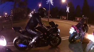 December Night Riding | Bandit CBR GSXR