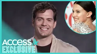 Why Millie Bobby Brown Confuses Henry Cavill