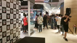 WWE Superstar Finn Balor Arrival to Fan Signing in Singapore Orchard Gateway