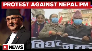 Cracks Appear Within Nepal's Communist Party, Demonstrations Erupt Against PM Oli