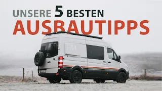 Die 5 besten Tipps für euren Busausbau | DIY Van Ausbau für Anfänger