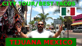 TIJUANA MEXICO PART #1 CITY TOUR AND BEST TACOS TJ STYLE