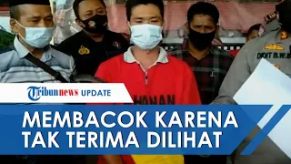 Tak Terima Ditatap, Pria di Sampang Madura Bacok Pegawai Mitra BPS Pakai Celurit di Pinggangnya