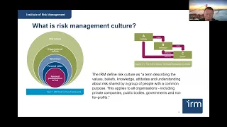 Nuclear and Infrastructure Group   Risk Management Culture Webinar  June 2023