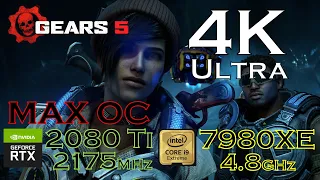 Gears 5 | 4K Ultra Settings | RTX 2080 Ti Max OC | i9 7980XE