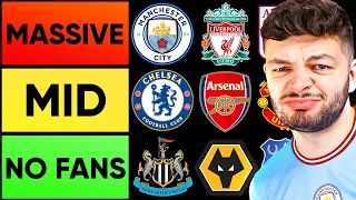 HONESTLY RANKING PREMIER LEAGUE CLUBS BY SIZE...