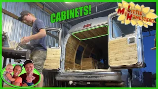 Pallet Cabinet For The Van Conversion | Weekly Peek Ep289