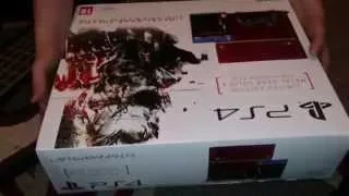 Nostalgamer Unboxing Metal Gear Solid 5 The Phantom Pain Limited Edition Console Sony Playstation 4