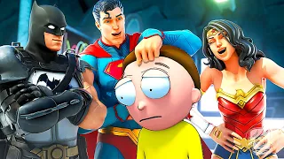 MORTY JOINS THE JUSTICE LEAGUE?! (A Fortnite Short Film)