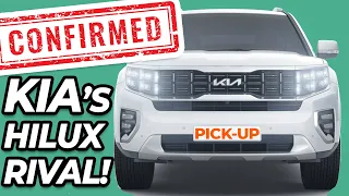 Kia Ute / Pick-Up Details! Release Date, Diesel & Specs Confirmed for HiLux & Ranger Rival