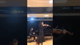 Dvorak violin concerto, 1st mov