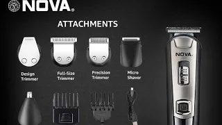 Nova NG 1153 Trimmer Review And Unboxing l Nova NG 1153 All In One Trimmer