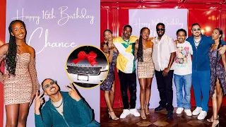 Diddy's Daughter Chance Combs 16th Birthday Party Is One For The History Books.🎂🎁