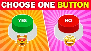 Choose One Button! YES or NO or MAYBE or NEVER Edition 🟢🔴🟡🟣 Quiz Battle